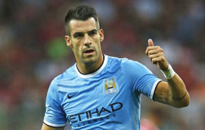 Alvaro Negredo sealed City win with a goal in injury time