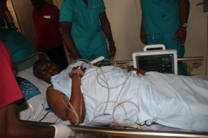 Injured Sen. Magnus Abe