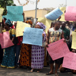 Demolition:Traders Protest Against Oba Ojora