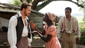 Scene at the film titled "12 years a slave"