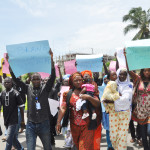 Lagos Group Protest Boko Haram’s Abduction Of 234 School Children 