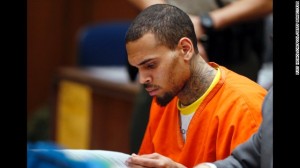 Singer Chris Brown