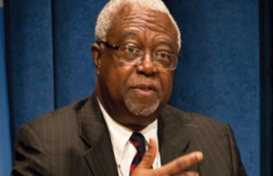 former Liberian President, Professor Amos Sawyer