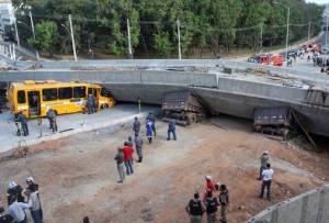 Flyover Gives Way in Brazil World Cup Host City