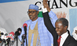 Gen. Buhari unveils Prof. Osibajo as his running mate for 2015 election