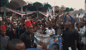 Buhari's campaign storm Enugu, South-East, Nigeria