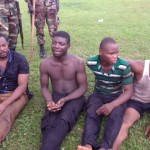Photo News: Hoodlums Caught In Obio Akpor In Rivers Allegedly Working For PDP Guber Candidate Nyesom Wike