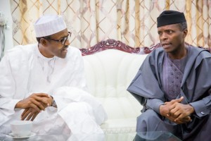 Nigeria’s President Muhammadu Buhari and Vice President Yemi Osinbajo