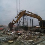 Ambode’s Bulldozer Demolishes “Notorious” SURE-P Taskforce Headquarters