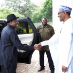 Jonathan Pays Second Visit To Buhari At Aso Rock