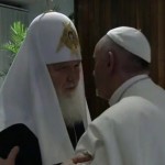 Pope holds historic talks with Russian Orthodox Patriarch, Calls for Unity
