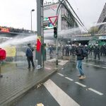 Left-Wing Stalwarts Protest Against Ruling Party Conference In Germany