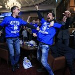 Jubilation As Leicester win Premier League title after Tottenham draw at Chelsea