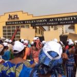 Protesters storm NTA, CBN, say Buhari’s not Dead