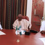 Saraki, Dogara in Closed Door Meeting With Buhari