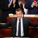 Macron Urges U.S. Congress To Reject Narrow Nationalism