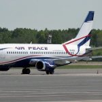 Air Peace Flight Departs UK With 315 Nigerian Evacuees