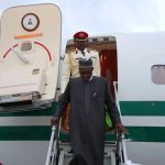 Buhari Returns from London Vacation, Mourns Kofi Annan