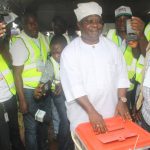 Osun Guber: Omisore Votes, Says He’ll Win Despite Alleged Irregularities
