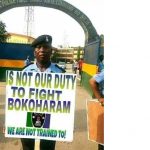 Police Say Its Officers Didn’t Protest Deployment to Fight Boko Haram