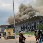 Strange Fire Guts Imo Airport, Destroys VIP Lounge