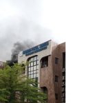 BREAKING: Fire Guts NIPOST Headquarters in Abuja