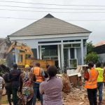 Govt Demolishes Twin Duplex of Man Who Pulled Down Enugu Airport’s Fence