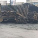 Explosion Rocks Lagos As Container Truck, Petrol Tanker Collide