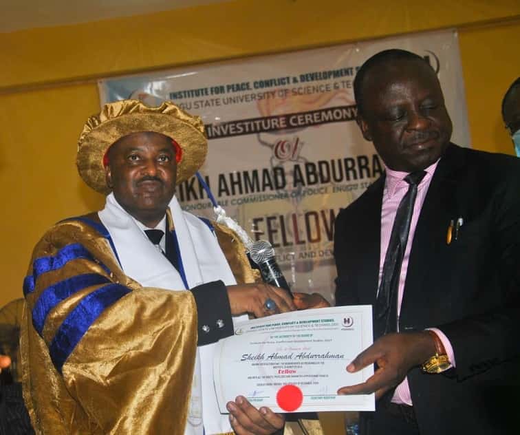 Enugu Commissioner Of Police, Abdurrahman, Bags ESUT Fellowship Award - Vimarsana News