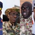 Boko Haram: New CDS Service Chiefs Visit Maiduguri