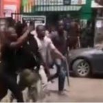 Viral Video: Mob Attacks Lagos Policemen, Tags Them Thieves