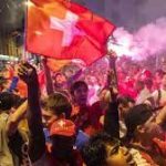 Millions In Switzerland In Party Mood After Historic Win Over France