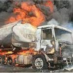 Tanker Explodes On Lagos-Ibadan Expressway