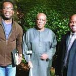 11 Senators Visit Osoba, Recuperating After Surgery, In London