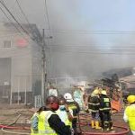Goods Destroyed As  Fire Razes Ladipo Market