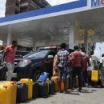 Long Queues, Traffic Gridlocks Linger In Lagos As Petrol Scarcity Persists