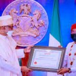 Buhari Receives Award For Anti-Corruption, Integrity