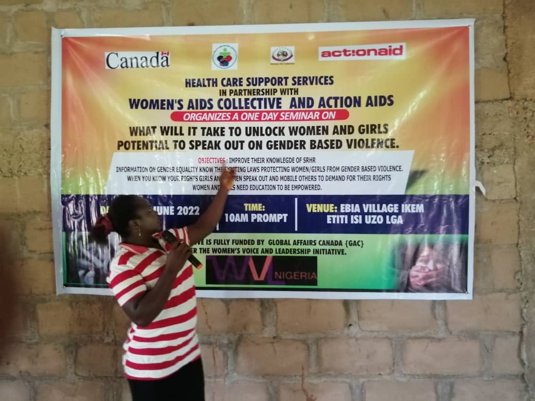 NGO, Charge Women, Young Girls To Speak Out Against Gender Based Violence - Vimarsana News