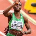 Nigeria’s Amusan Breaks Record, Wins 100m Hurdles Gold