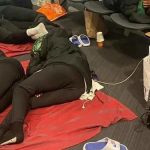 Nigerians Slam Sunday Dare As Falconets Sleep On Airport Floor In Turkey