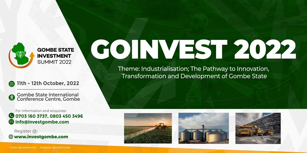 Why Gombe Investment Summit 'll Be An Unparalleled Success Story - Vimarsana News