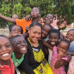 Daughter Of Late Famous African American Actor, Mike Evan Empowers Kids In Uganda