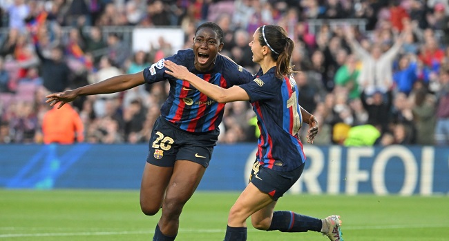Barca Thrash Roma, Arsenal Beat Bayern To Reach Women's Champions League Semis - Vimarsana News