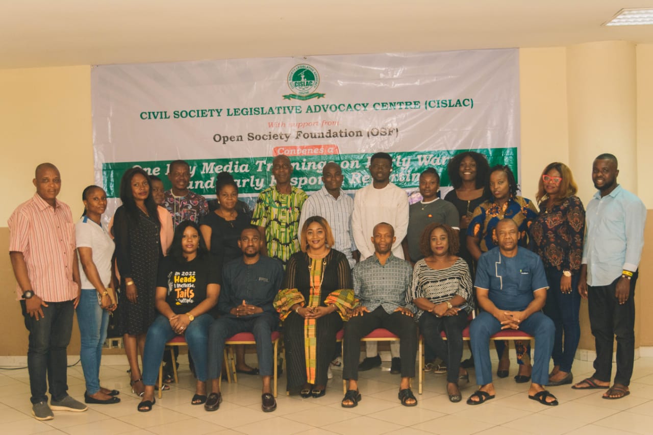 Conflict: CISLAC, Trains Enugu Journalists On Early Warning, Response Reporting - Vimarsana News