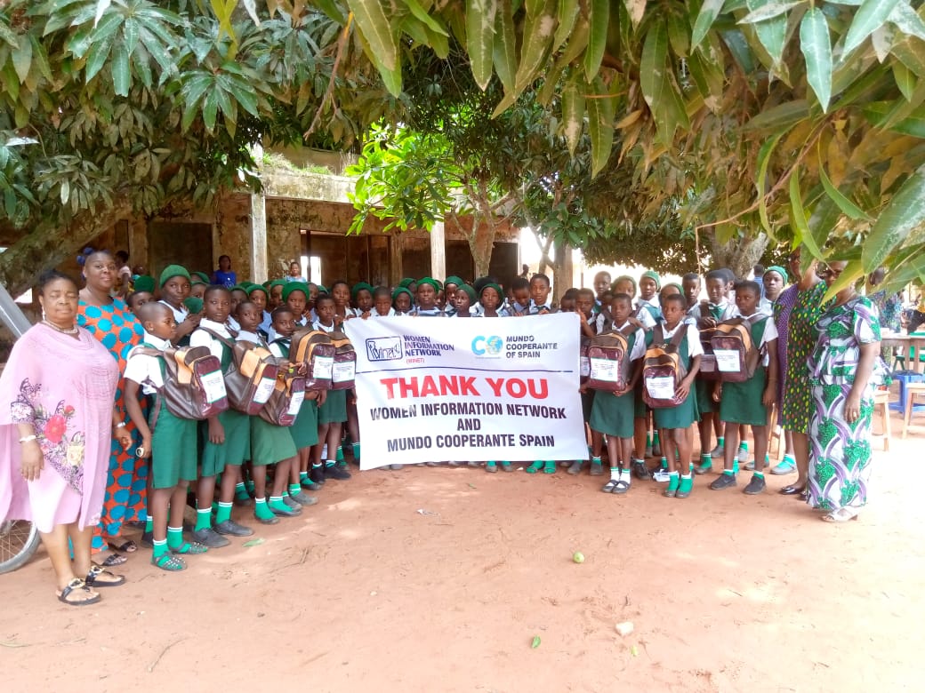 WINET, Spanish Partner, Awards Scholarship To 60 Indigent Female Students In Another Enugu Community.