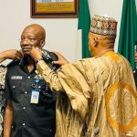 Vice President Shettima Decorates New Acting IGP,  Kayode Egbetokun