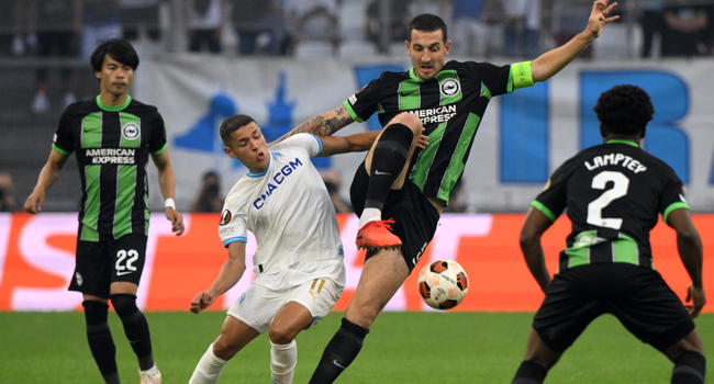 Brighton Battle Back To Hold Marseille, West Ham Set English Record In Europe - Vimarsana News