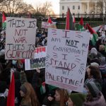 Protesters Storm White House In Gaza’s Support As War Enters 100th Day