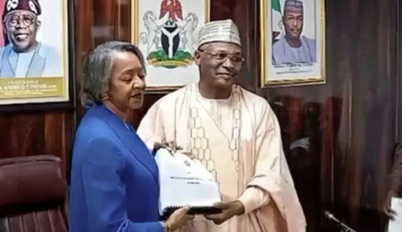 INEC Chairman Steps Down, Hands Over to Acting Chairman 