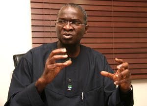 Lagos state governor Babatunde Fashola